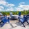 Fire Pit with panoramic view of the smokey mountains